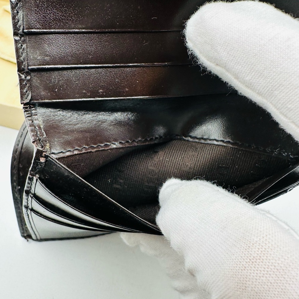 Burberry Nova Plaid Leather Wallet - Picture 12 of 13